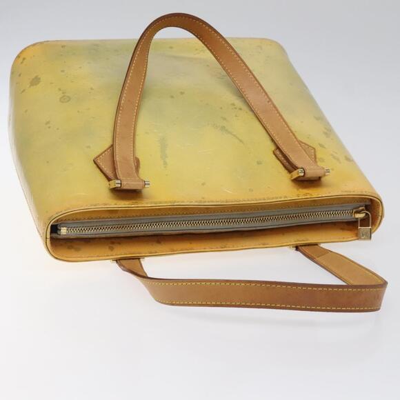 LOUIS VUITTON Monogram Vernis Houston Hand Bag Gris M91053 - Picture 6 of 16